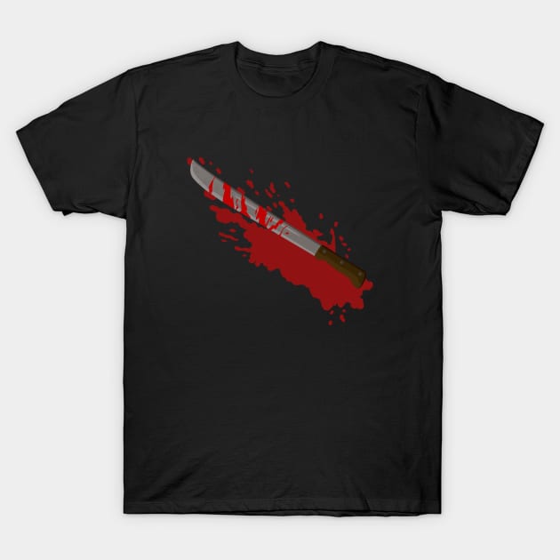 Machete - Back 4 Blood T-Shirt by SunsetSurf